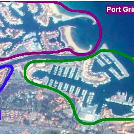 アパート Mon Ecrin Sur La Marina Du Golfe De St Tropez コゴラン
